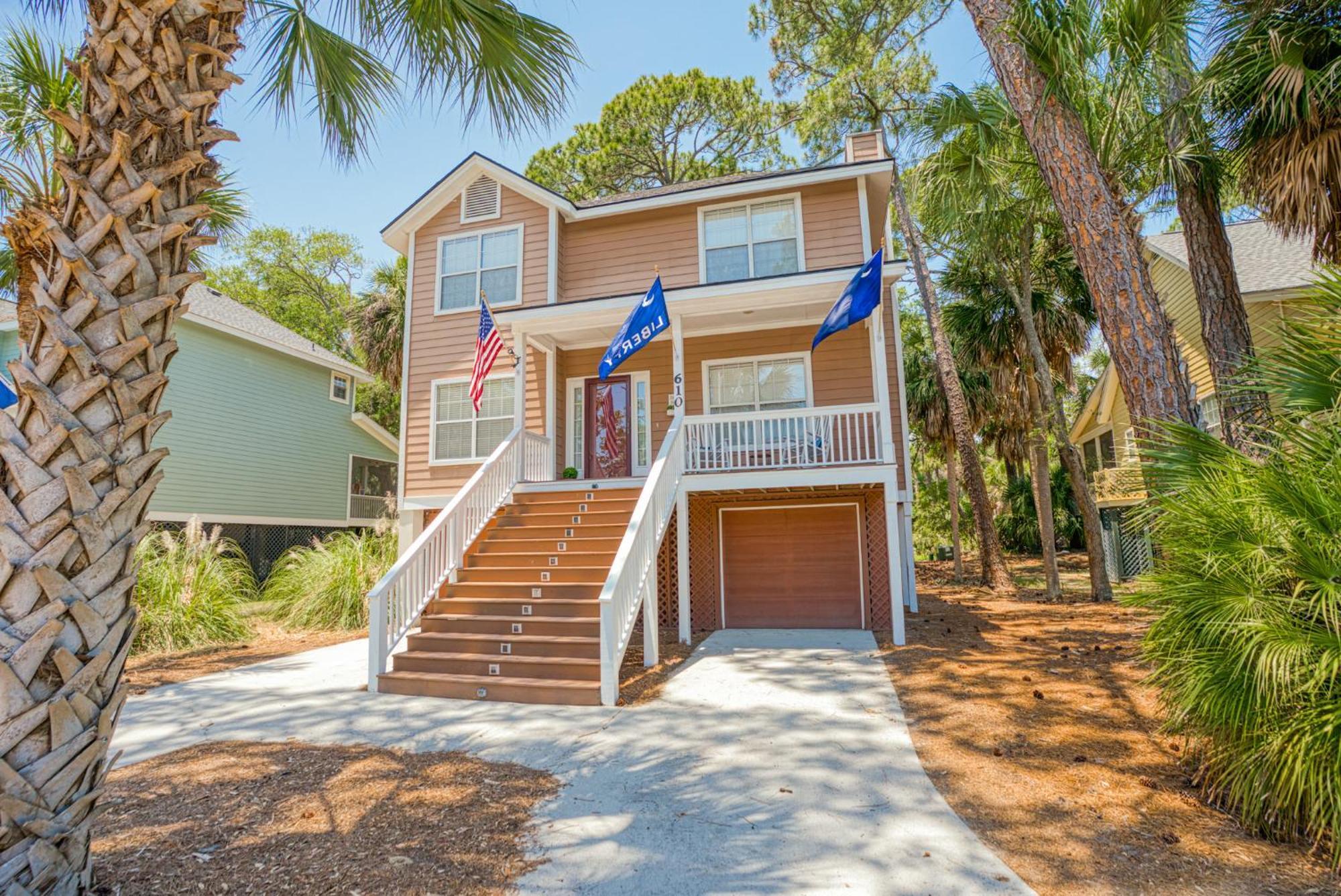 Three Bedrooms - Golf Cart And Amenity Cards Available Fripp Island Exterior photo